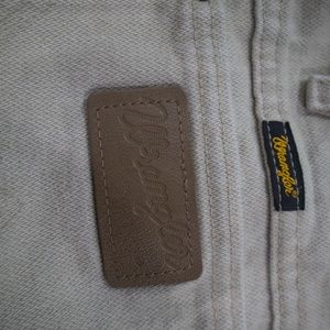 Khaki Wrangler Pants